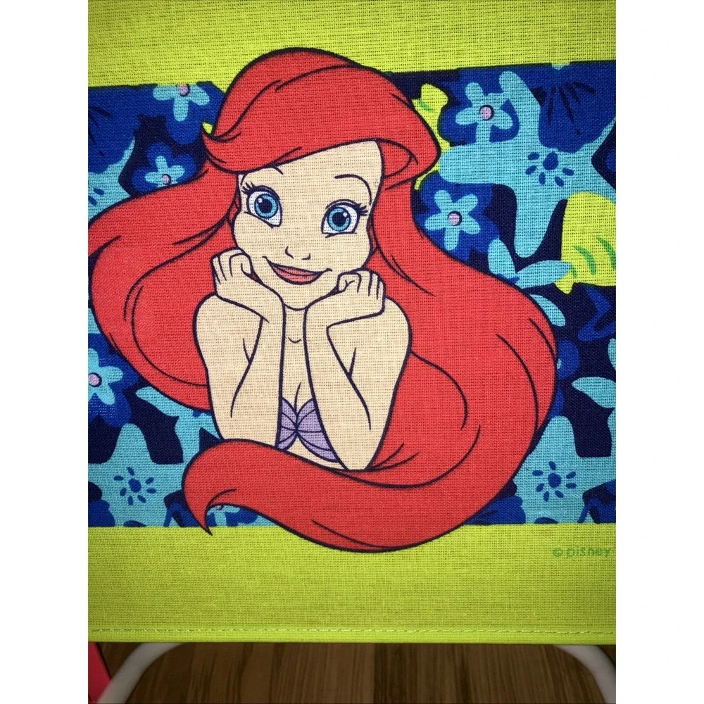 Vintage  90S Disney Little Mermaid Beach‎ Chair Folding Chair Rare New